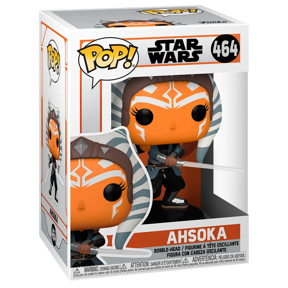 Star Wars The Mandalorian POP! TV Vinyl Figur Ahsoka 9 cm termékfotó