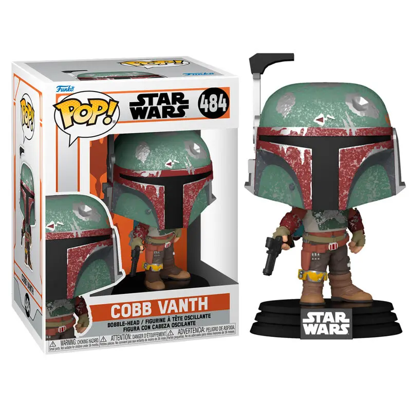 Star Wars The Mandalorian POP! TV Vinyl Figur Marshal Cobb Vanth 9 cm termékfotó