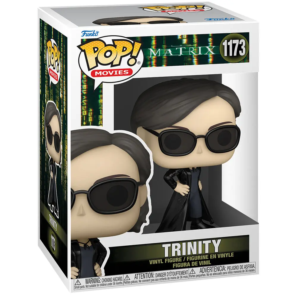 The Matrix 4 POP! Movies Vinyl Figur Trinity 9 cm termékfotó