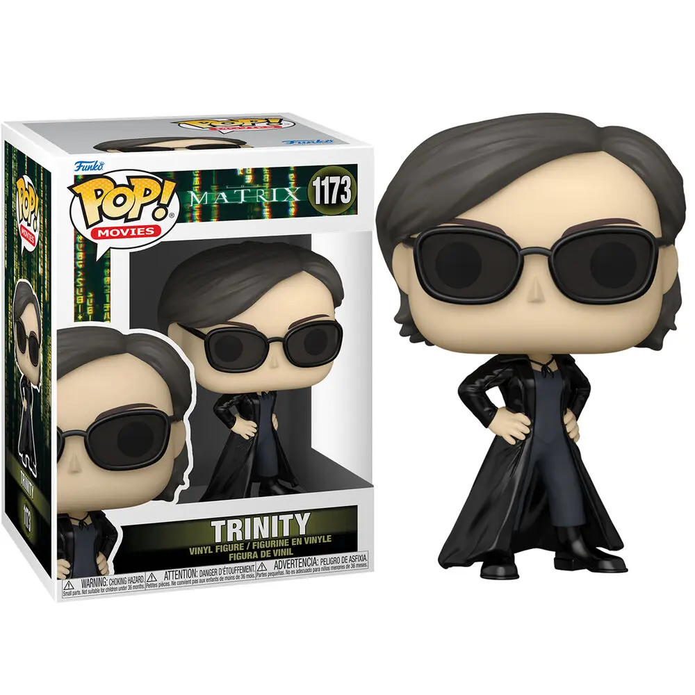 The Matrix 4 POP! Movies Vinyl Figur Trinity 9 cm termékfotó