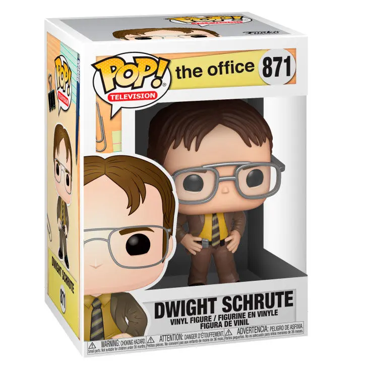 The Office US POP! TV Vinyl Figur Dwight Schrute 9 cm termékfotó