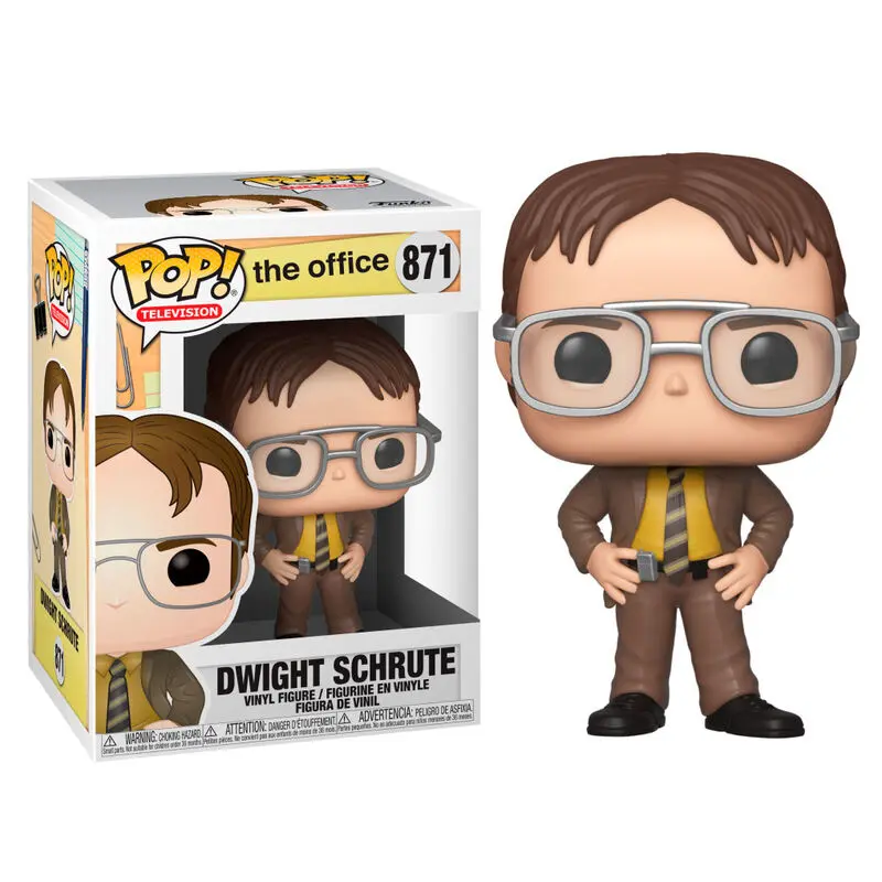 The Office US POP! TV Vinyl Figur Dwight Schrute 9 cm termékfotó