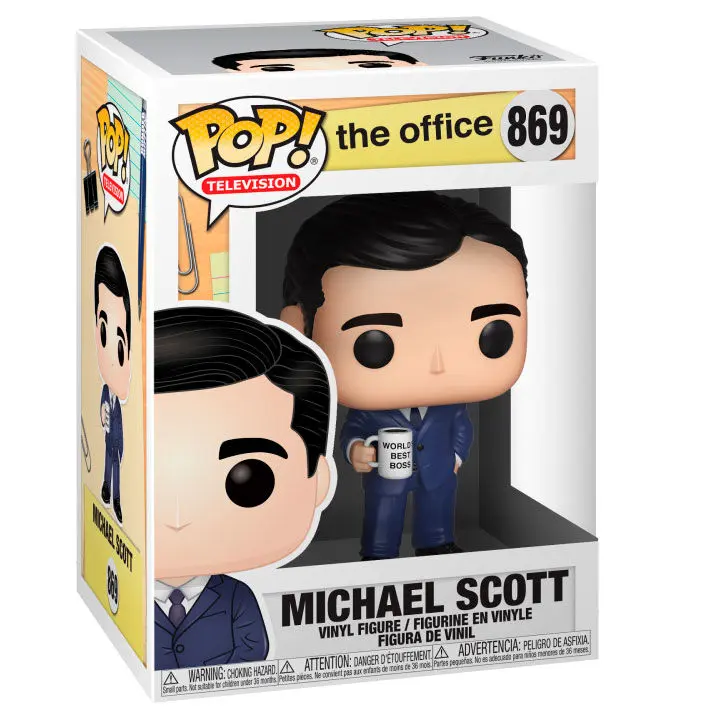 The Office US POP! TV Vinyl Figur Michael Scott 9 cm Produktfoto