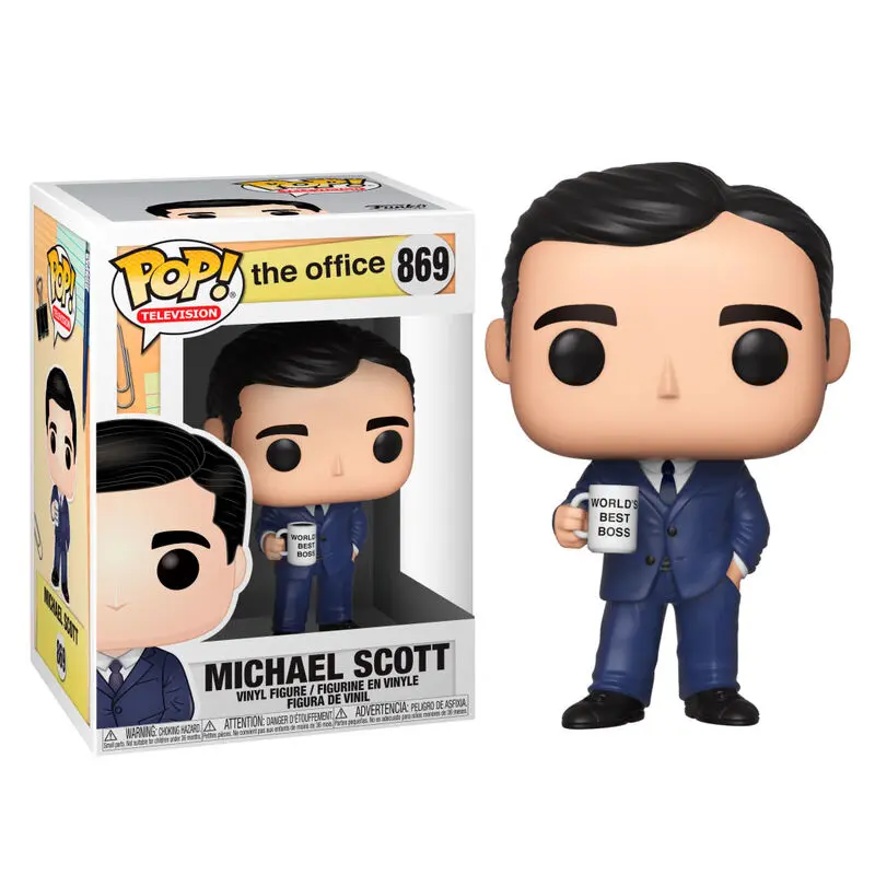 The Office US POP! TV Vinyl Figur Michael Scott 9 cm Produktfoto