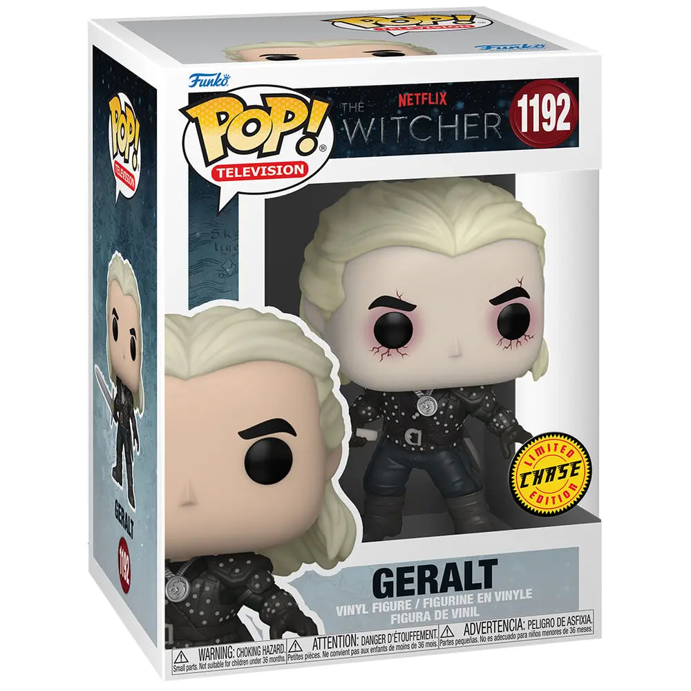 POP Figur The Witcher Geralt Chase termékfotó