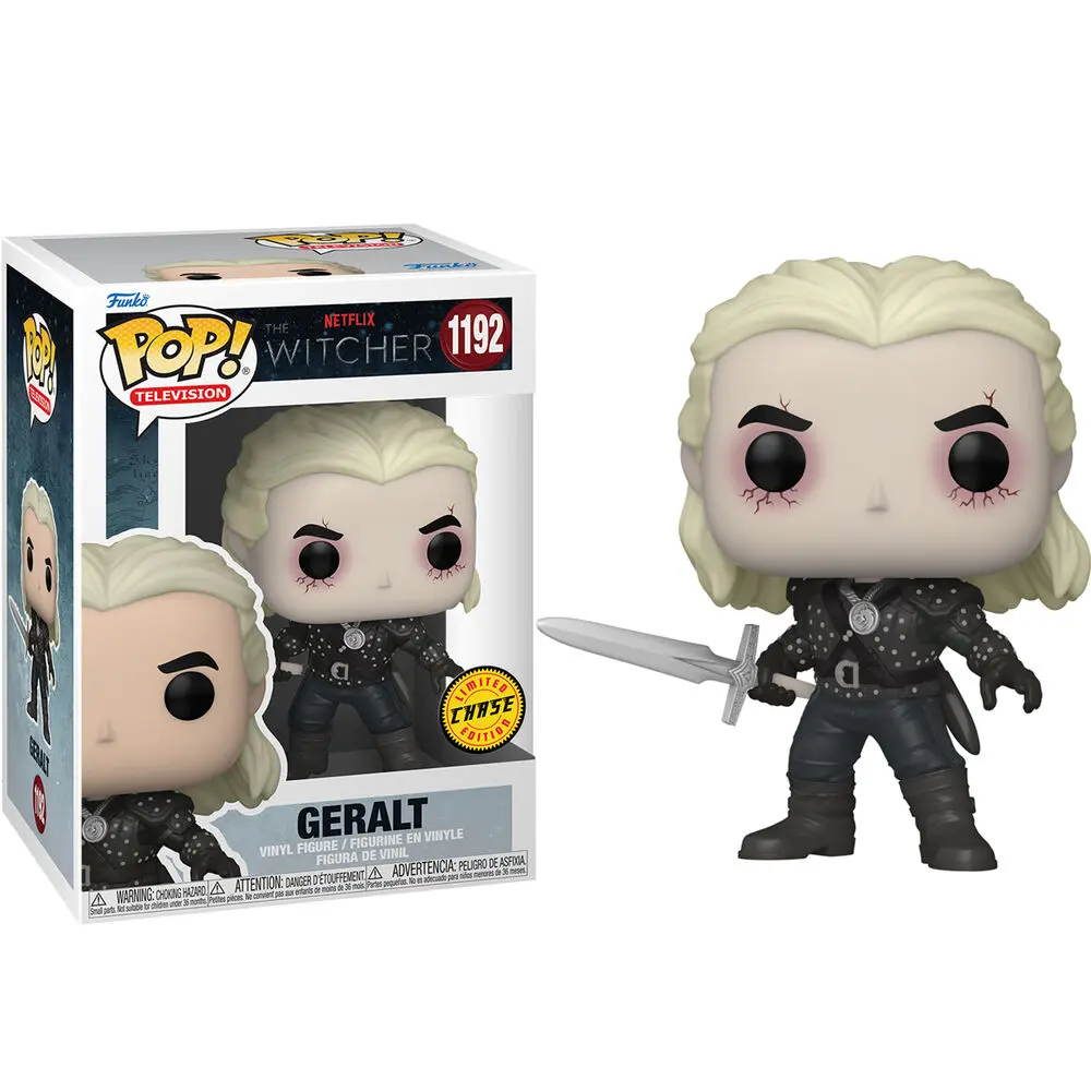 POP Figur The Witcher Geralt Chase termékfotó