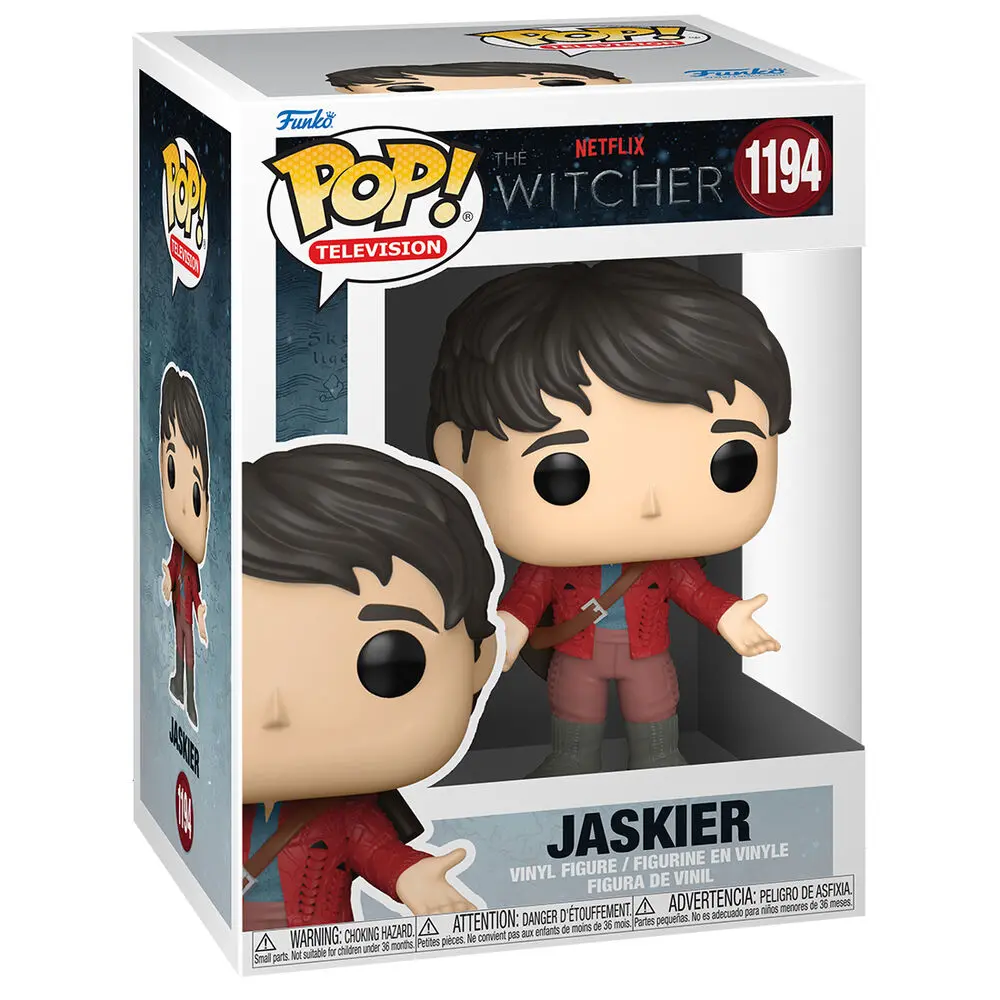 The Witcher POP! TV Vinyl Figur Jaskier (Red Outfit) 9 cm termékfotó