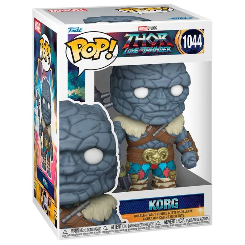 Thor: Love & Thunder POP! Vinyl Figur Korg 9 cm termékfotó