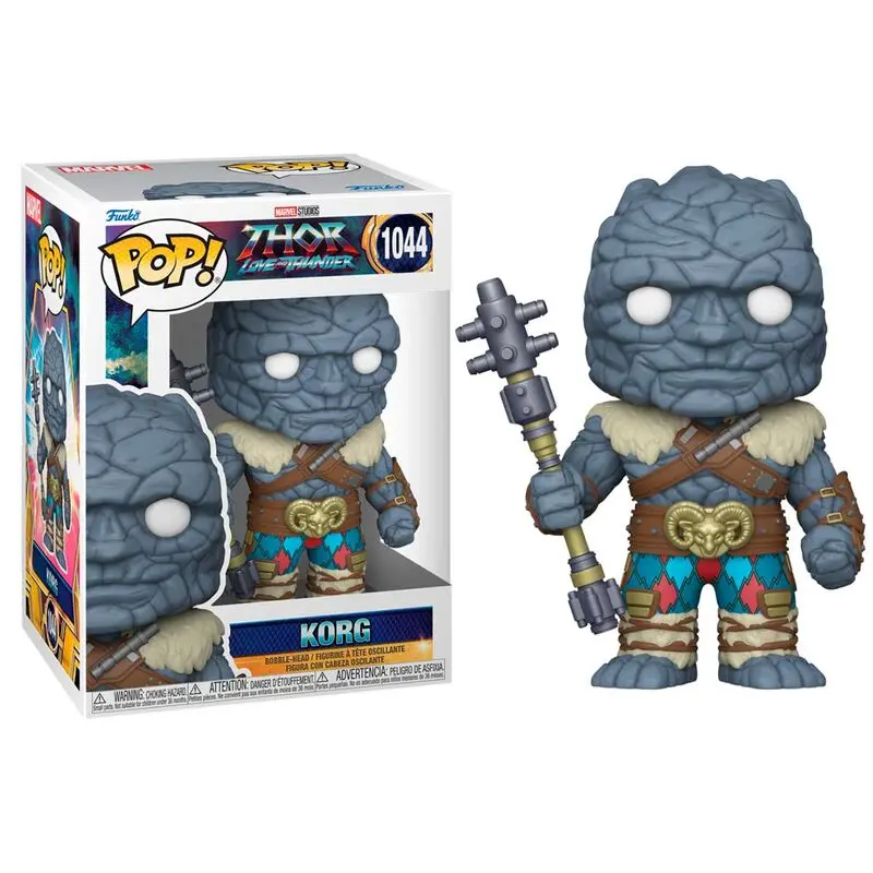 Thor: Love & Thunder POP! Vinyl Figur Korg 9 cm termékfotó