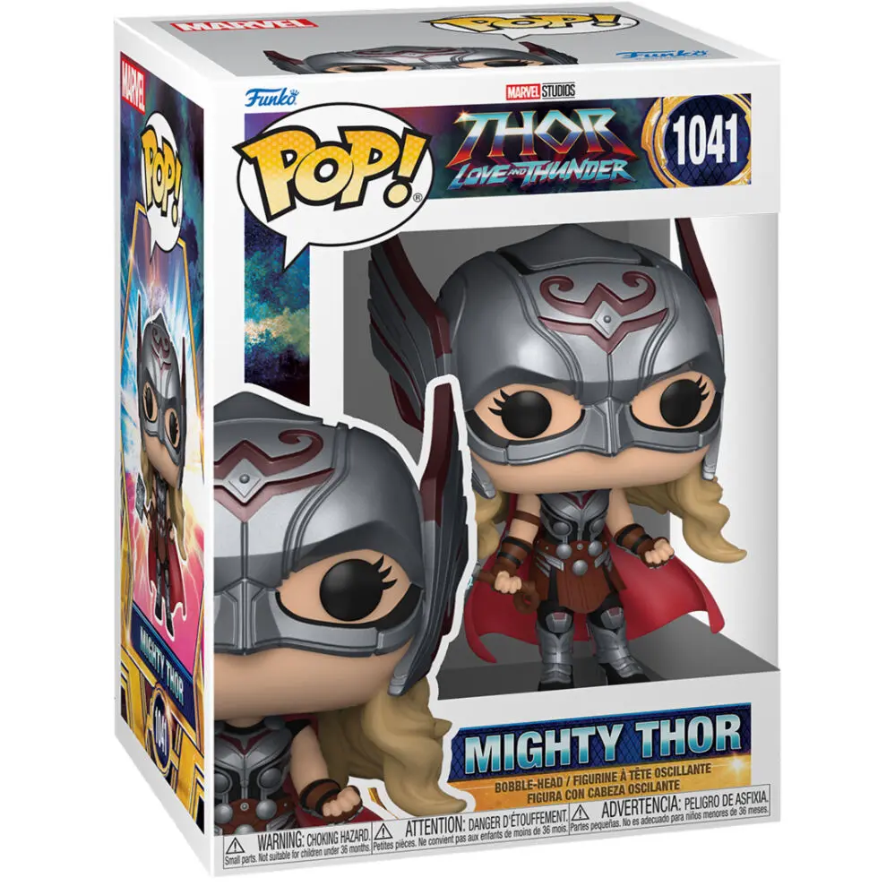 Thor: Love & Thunder POP! Vinyl Figur Mighty Thor 9 cm termékfotó