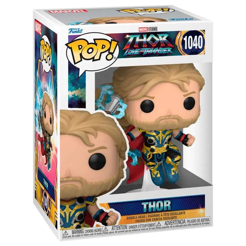 Thor: Love & Thunder POP! Vinyl Figur Thor 9 cm termékfotó