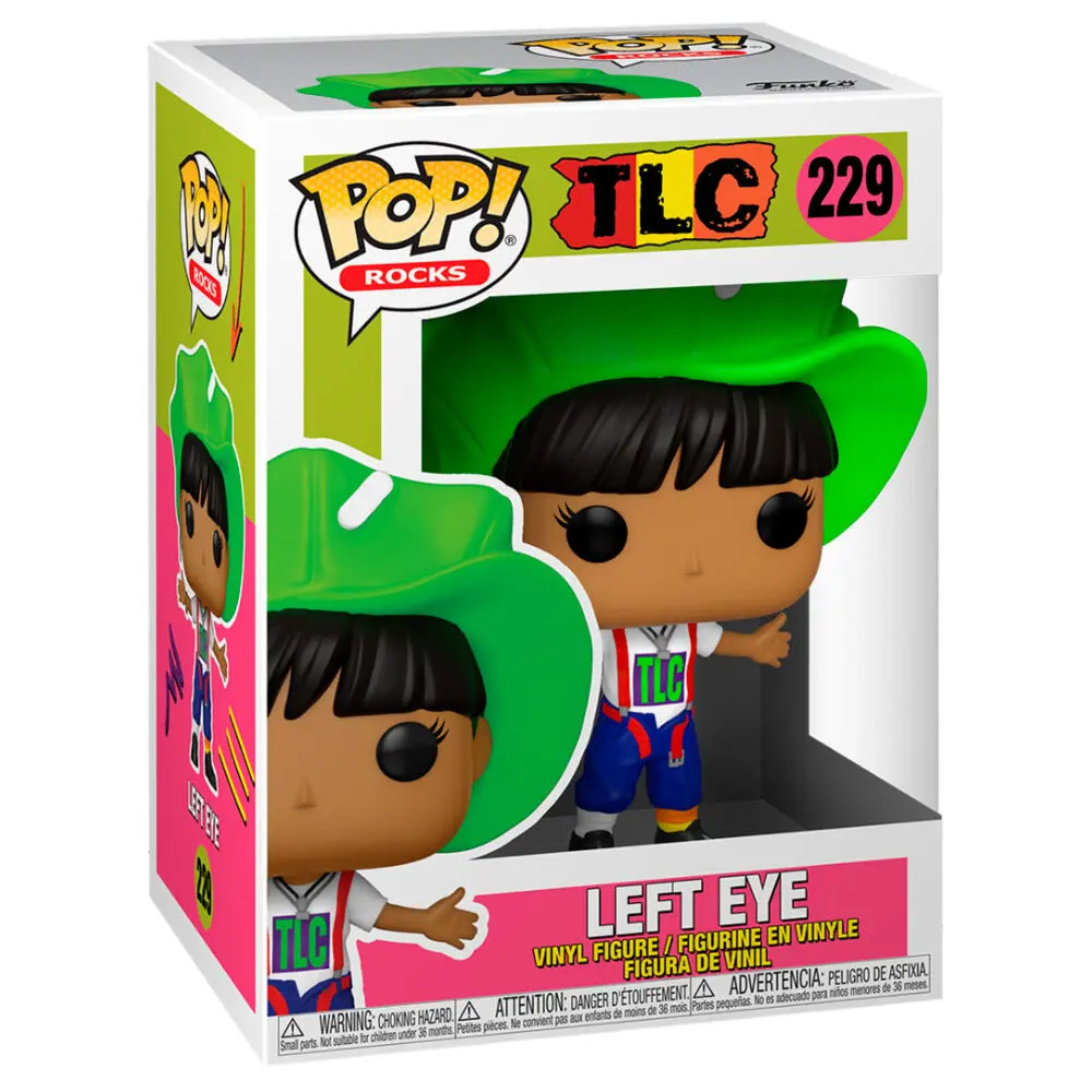 TLC POP! Rocks Vinyl Figur Left-Eye 9 cm Produktfoto