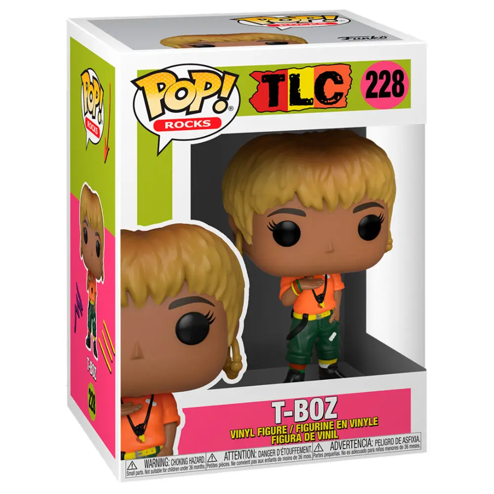TLC POP! Rocks Vinylfigur T-Boz 9 cm Produktfoto