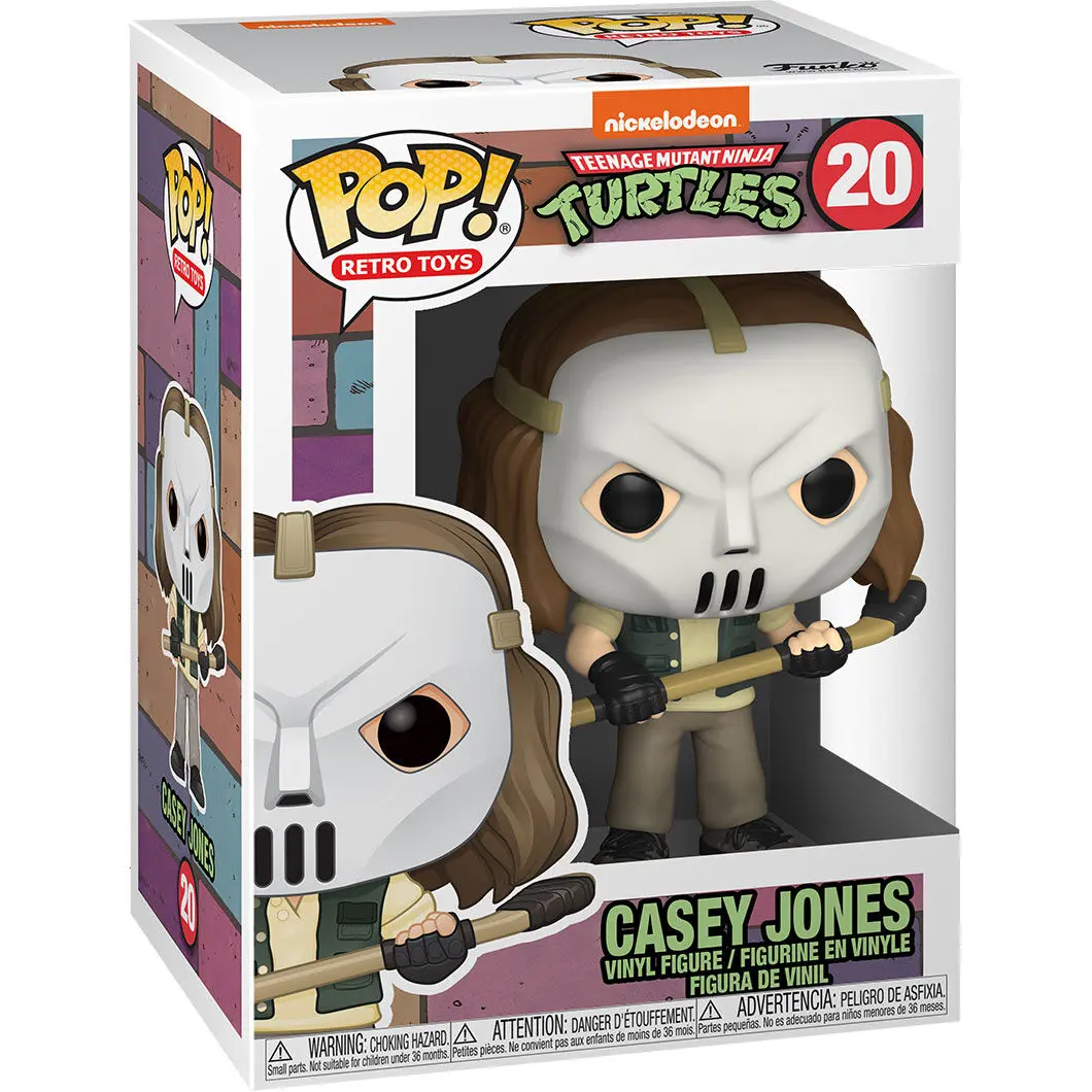 Teenage Mutant Ninja Turtles POP! Television Vinyl Figur Casey Jones 9 cm Produktfoto