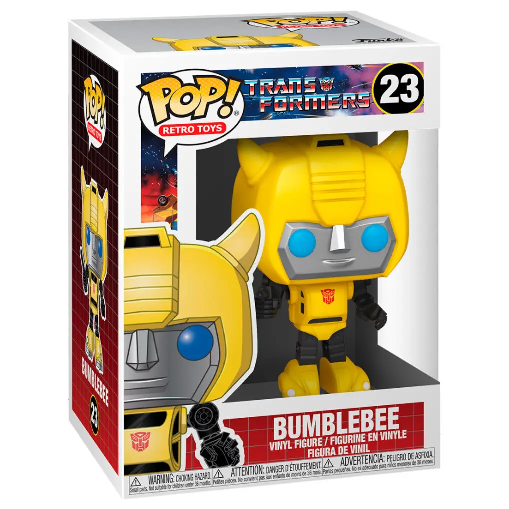Transformers POP! Movies Vinyl Figur Bumblebee 9 cm Produktfoto