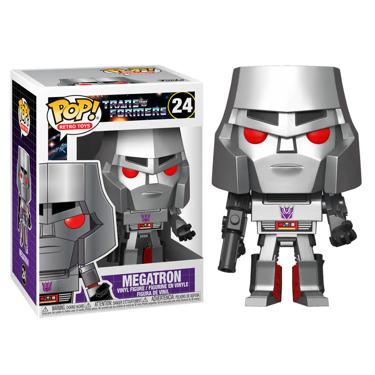 Transformers POP! Movies Vinyl Figur Megatron 9 cm termékfotó