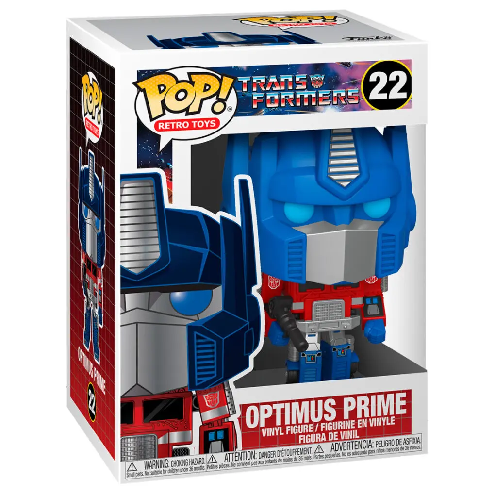 Transformers POP! Movies Vinyl Figur Optimus Prime 9 cm Produktfoto