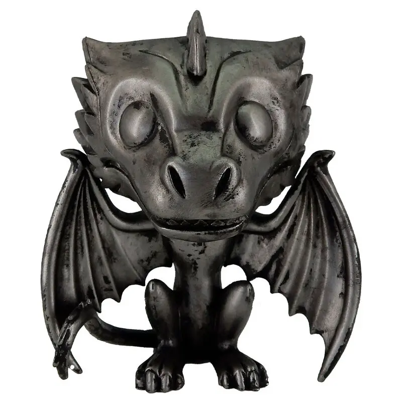 Game of Thrones POP! TV Vinyl Figur Drogon (Iron) 9 cm Produktfoto