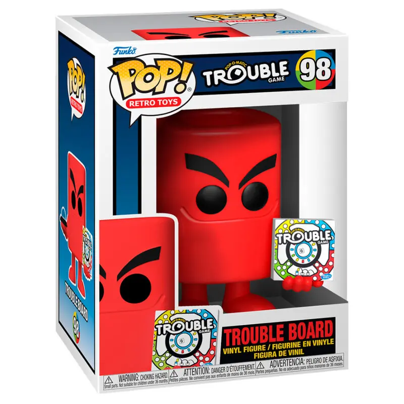 Retro Toys POP! Vinyl Figur Trouble Board 9 cm Produktfoto