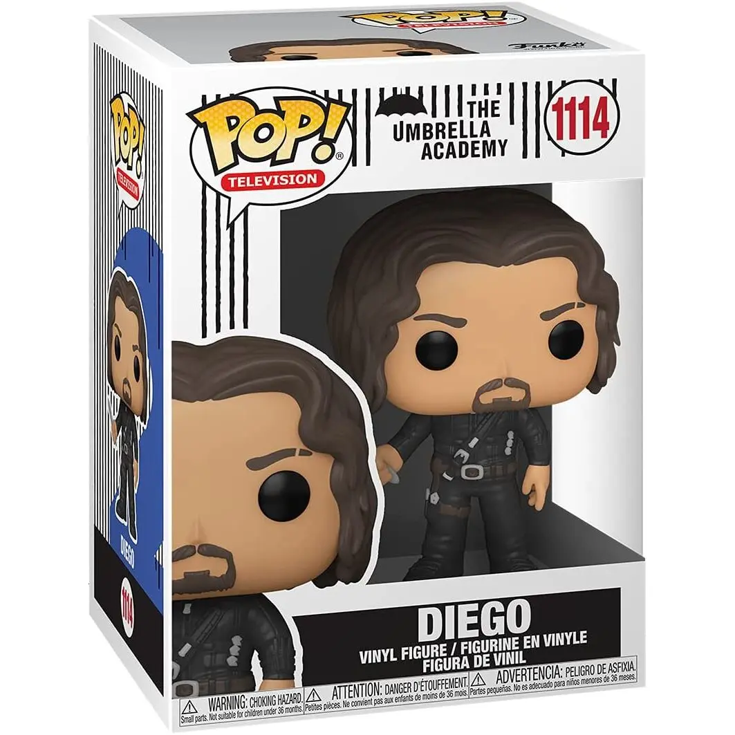 The Umbrella Academy POP! TV Vinyl Figur Diego 9 cm termékfotó