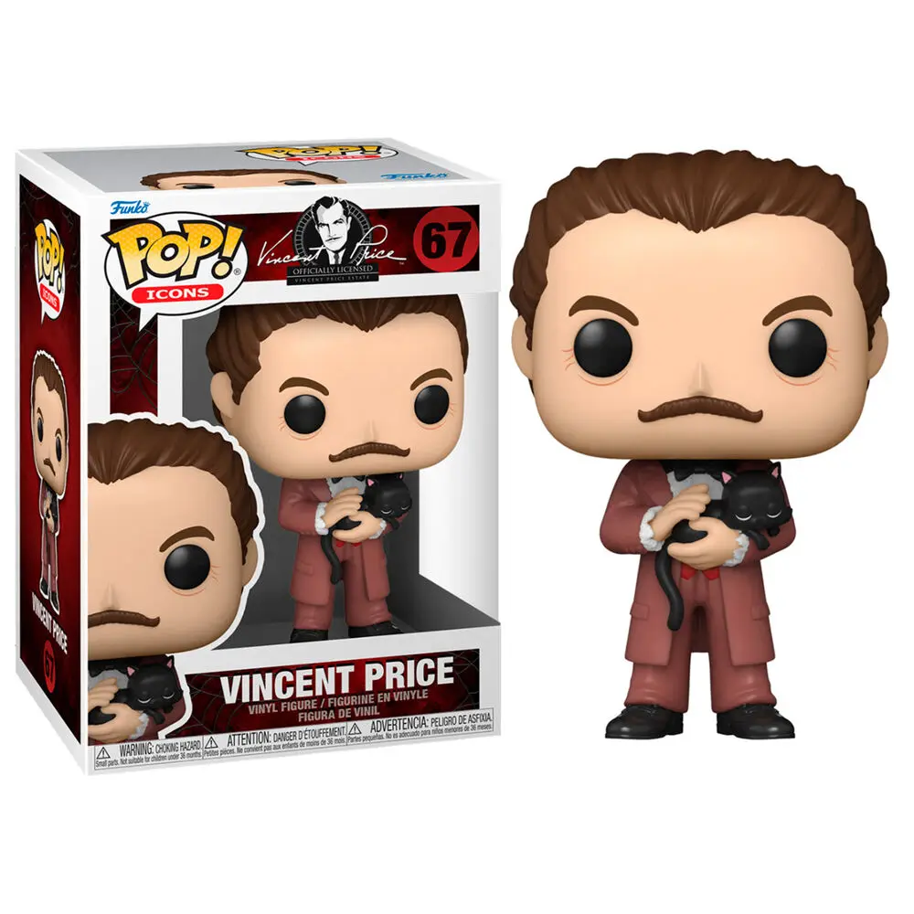 Vincent Price POP! Icons Vinyl Figur Vincent Price 9 cm Produktfoto