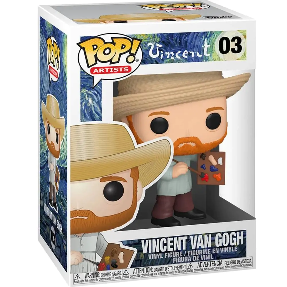 Vincent van Gogh POP! Artists Vinyl Figur 9 cm Produktfoto