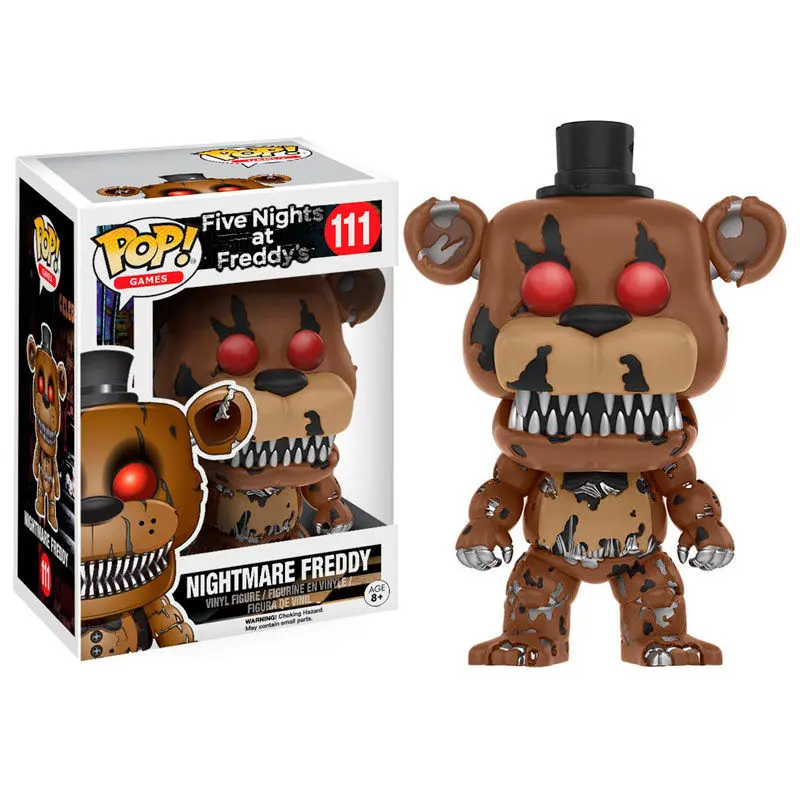 POP Figur Vinyl Five Nights at Freddys Nightmare Freddy termékfotó