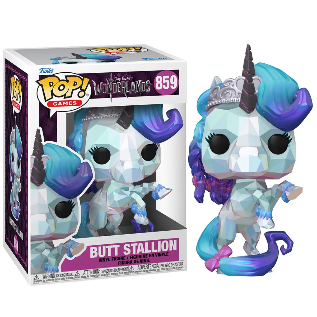 Tiny Tina's Wonderland POP! Games Vinyl Figur Butt Stallion 9 cm termékfotó