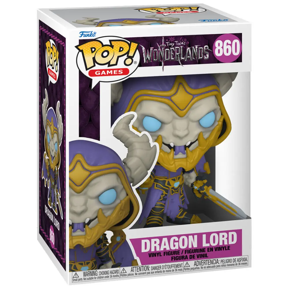 Tiny Tina's Wonderland POP! Games Vinyl Figur Dragon Lord 9 cm Produktfoto