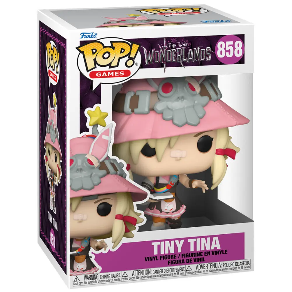 Tiny Tina's Wonderland POP! Games Vinyl Figur Tiny Tina 9 cm termékfotó