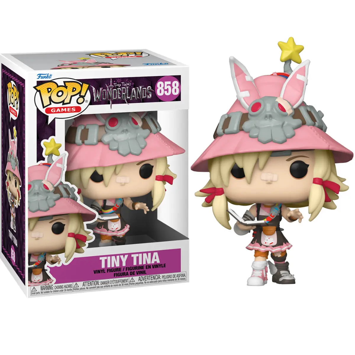 Tiny Tina's Wonderland POP! Games Vinyl Figur Tiny Tina 9 cm termékfotó