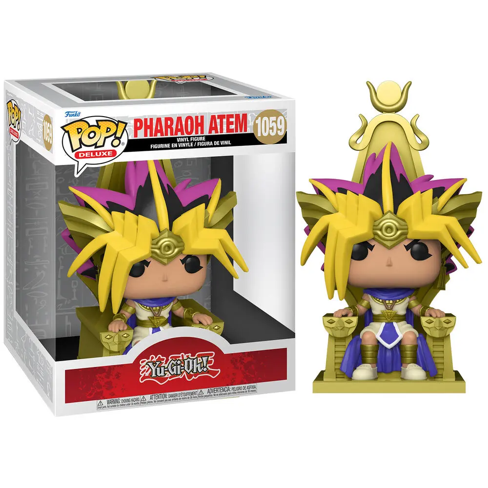 Yu-Gi-Oh! Pop! Deluxe Animation Vinyl Figur Atem Pharaoh Yugi 9 cm termékfotó