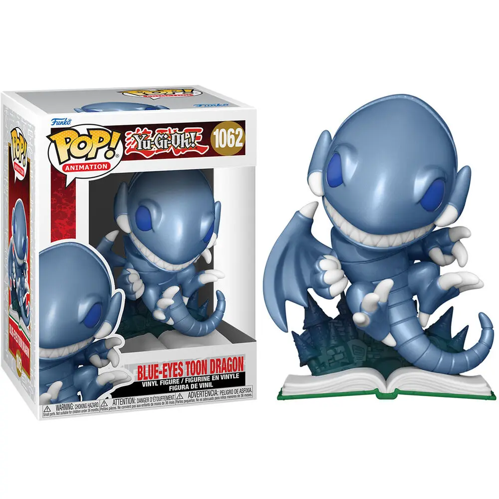 Yu-Gi-Oh! Pop! Animation Vinyl Figur Blue Eyes Toon Dragon 9 cm termékfotó