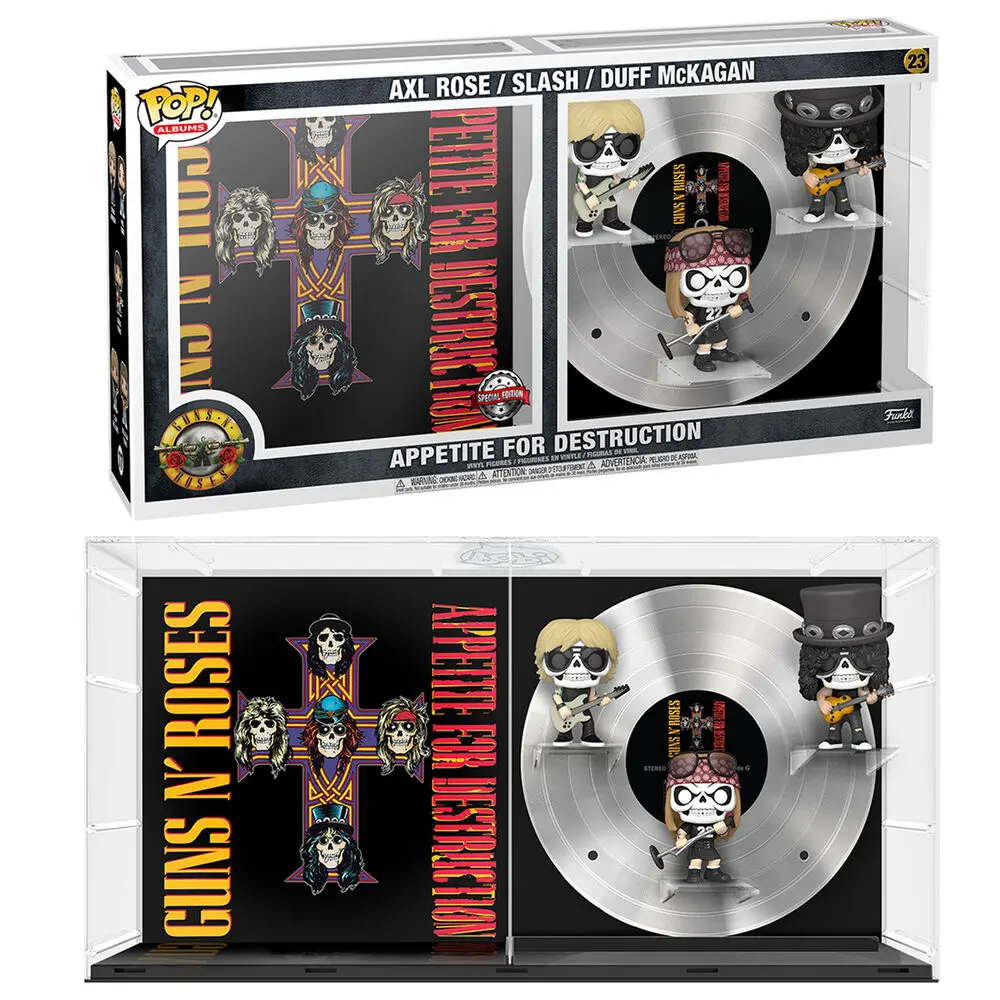 Guns n Roses POP! Albums Vinyl Figur 3-Pack Appetite For Destruction 9 cm termékfotó