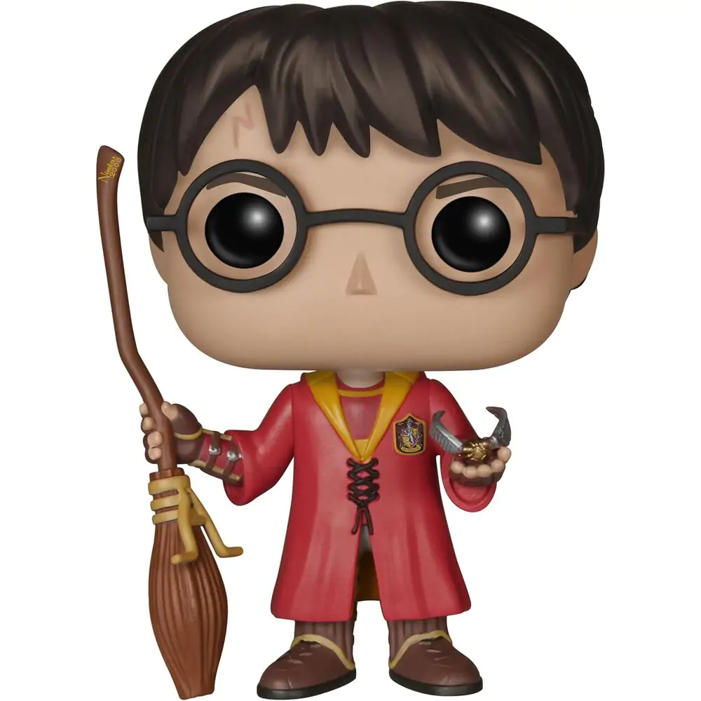 Harry Potter POP! Movies Vinyl Figur Harry Potter Quidditch 9 cm Produktfoto