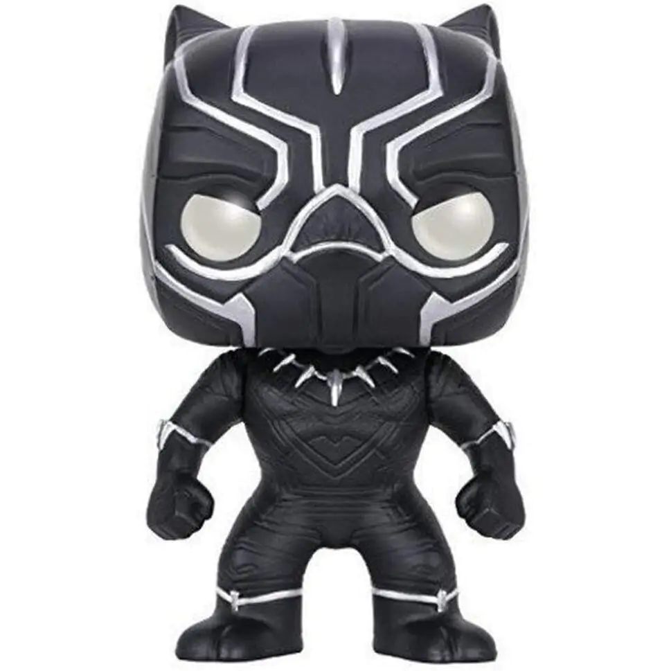 Captain America Civil War POP! Vinyl Wackelkopf Black Panther 10 cm Produktfoto