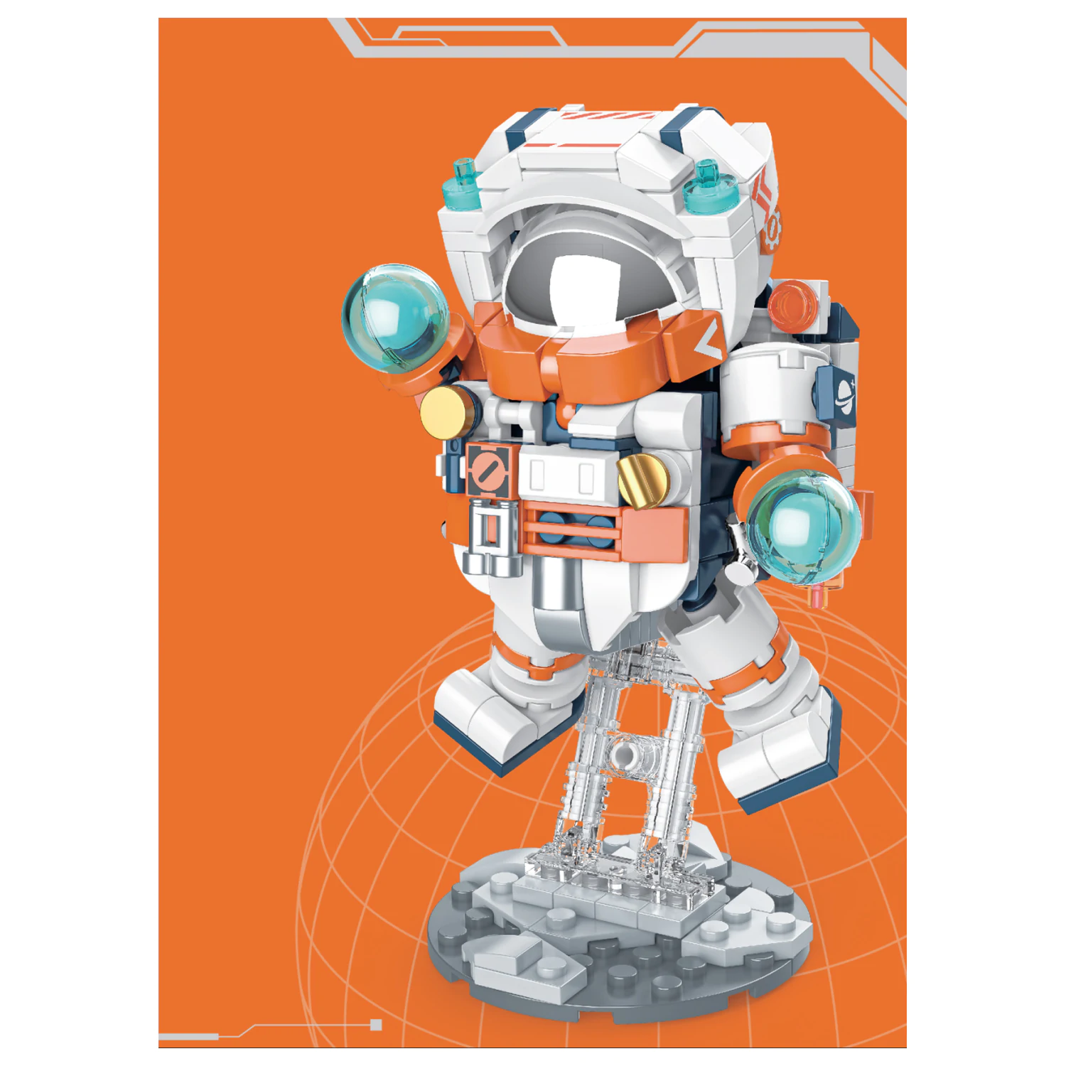 POP Series Bausatz Interstellar Astronaut 302 Teile Produktfoto