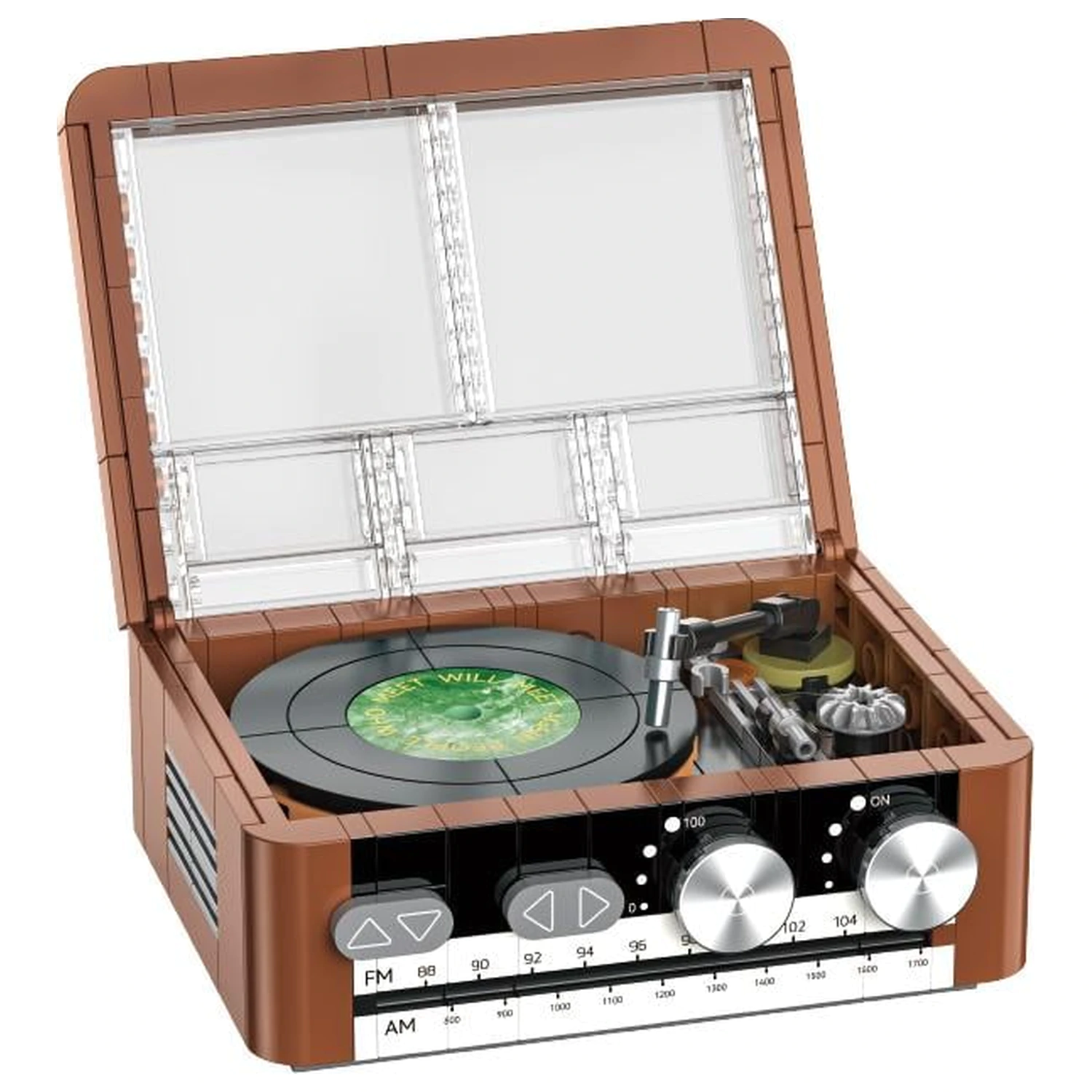 POP! Series Construction Kit Vinyl Plattenspieler 217 Stück Produktfoto
