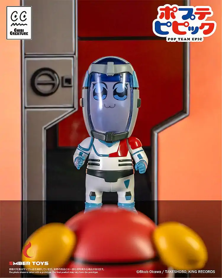 Pop Team Epic Vinylfiguren 2er-Pack Chibi Creature Popuko & Pipimi Spacesuit Ver. Produktfoto