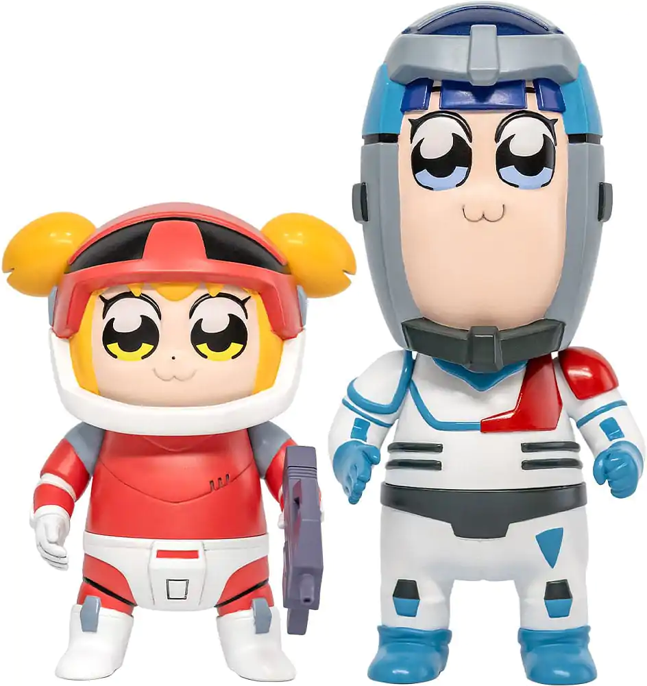Pop Team Epic Vinylfiguren 2er-Pack Chibi Creature Popuko & Pipimi Spacesuit Ver. Produktfoto
