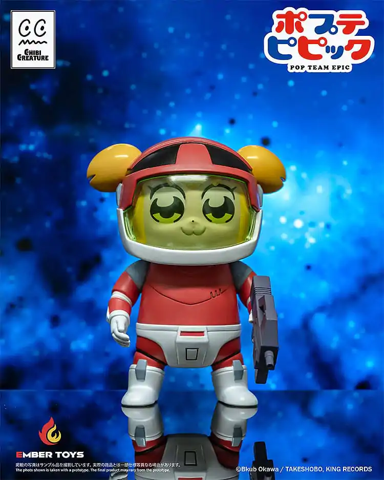 Pop Team Epic Vinylfiguren 2er-Pack Chibi Creature Popuko & Pipimi Spacesuit Ver. Produktfoto