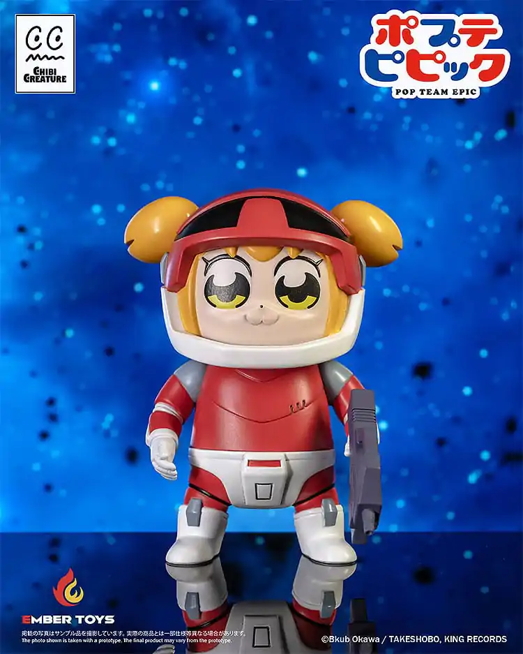 Pop Team Epic Vinylfiguren 2er-Pack Chibi Creature Popuko & Pipimi Spacesuit Ver. Produktfoto