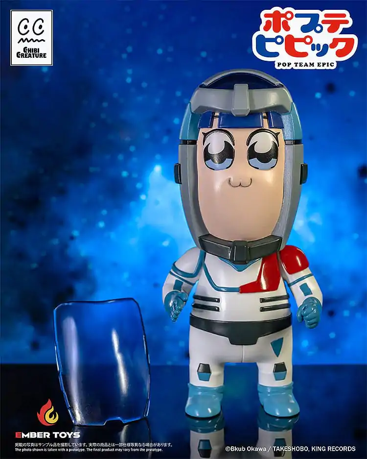 Pop Team Epic Vinylfiguren 2er-Pack Chibi Creature Popuko & Pipimi Spacesuit Ver. Produktfoto