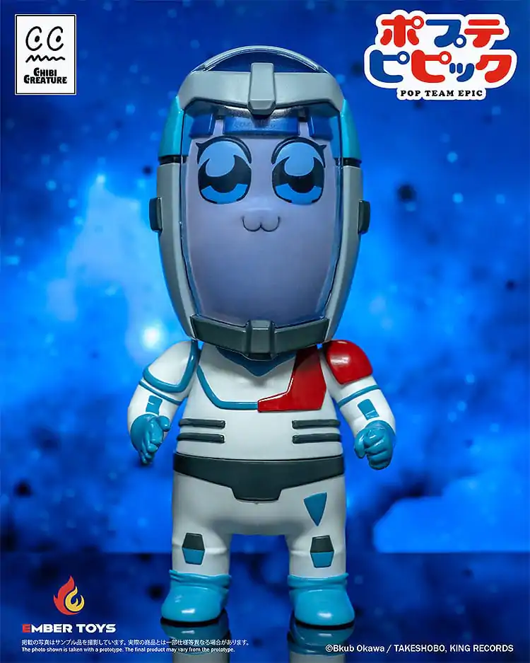 Pop Team Epic Vinylfiguren 2er-Pack Chibi Creature Popuko & Pipimi Spacesuit Ver. Produktfoto