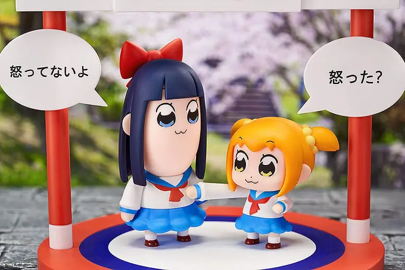 Pop Team Epic Chibi Minifiguren Popuko & Pipimi 7 - 12 cm Produktfoto
