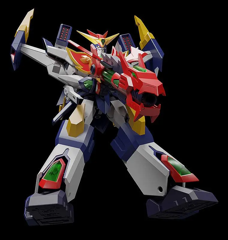 Pop Team Epic Season 2 Moderoid Plastic Model Kit Biggus McHugeGuy Combination Great Bari Bari Team Epic 17 cm Produktfoto