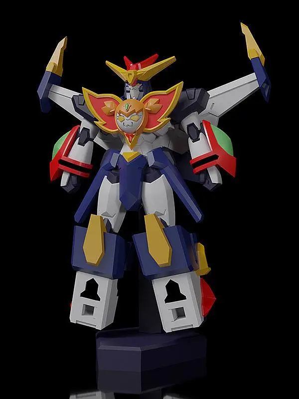 Pop Team Epic Season 2 Moderoid Plastic Model Kit Biggus McHugeGuy Combination Great Bari Bari Team Epic 17 cm Produktfoto