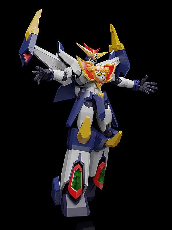 Pop Team Epic Season 2 Moderoid Plastic Model Kit Biggus McHugeGuy Combination Great Bari Bari Team Epic 17 cm Produktfoto