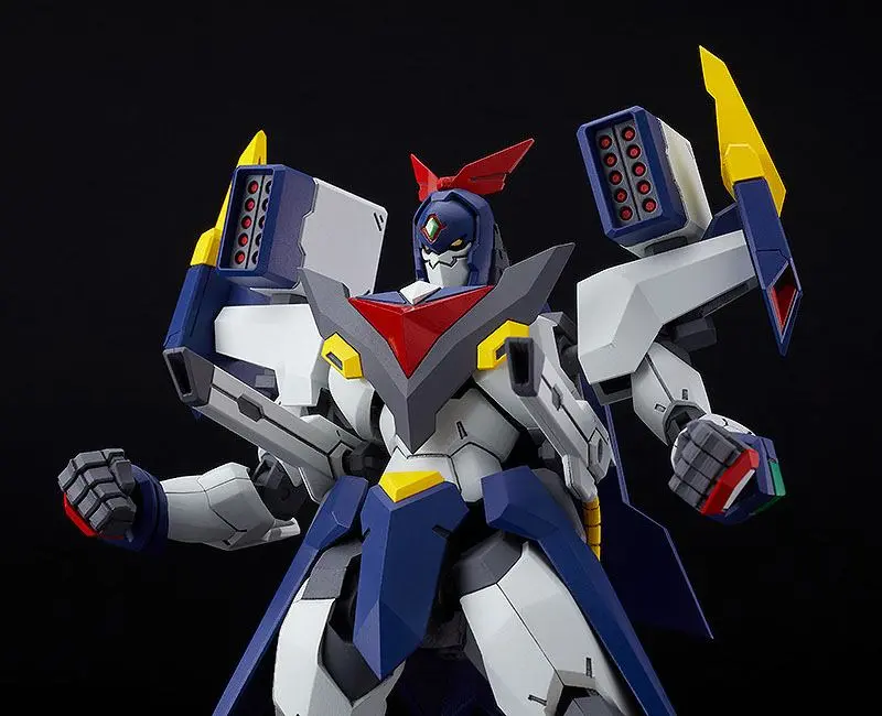 Pop Team Epic Season 2 Moderoid Plastic Model Kit Biggus McHugeGuy Combination Great Bari Bari Team Epic 17 cm Produktfoto