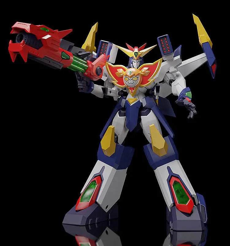 Pop Team Epic Season 2 Moderoid Plastic Model Kit Biggus McHugeGuy Combination Great Bari Bari Team Epic 17 cm Produktfoto